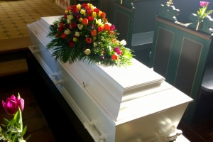 Farfars begravelse kiste